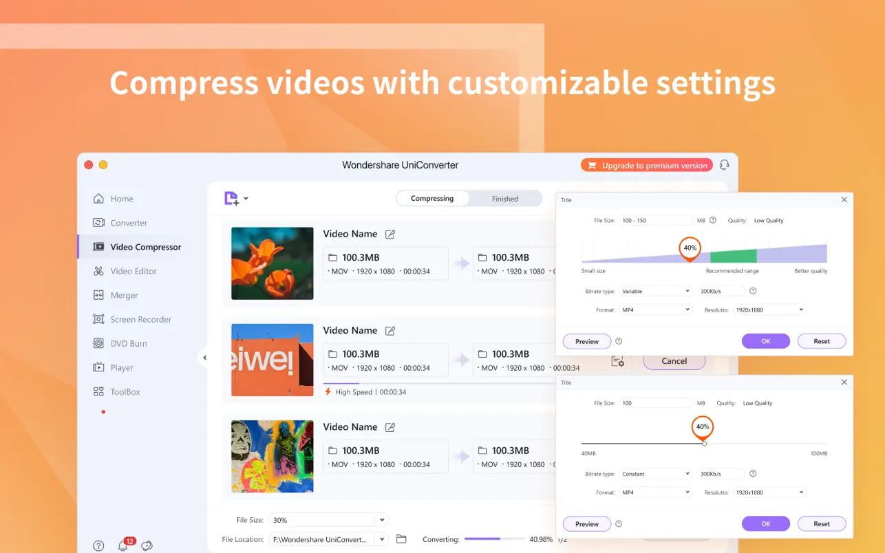 Wondershare UniConverter screenshot 4